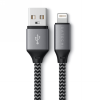 Satechi - kabel USB-A - lightning 25cm 15W (space gray)