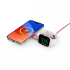 Twelve South ButterFly SE - ładowarka bezprzewodowa Qi2 do dwóch urządzeń kompatybilna z MagSafe, kabel USB-C w zestawie (pink)