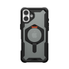 UAG Plasma XTE Magsafe - obudowa ochronna z podstawką do iPhone 16 Plus kompatybilna z MagSafe (black/orange)