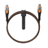 UAG SRGE - kabel USB-C - USB-C, USB 3.2 Gen2 240W/20Gbps, 75 cm (black/orange)