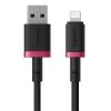 Kabel Baseus Dura 2.4A 2m (czerwono-czarny)