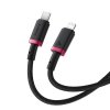 Kabel Baseus Dura Typ C 20W 2m (czerwono-czarny)