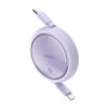 Kabel Baseus Free2Pull 20W 1m (fioletowy)