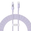 Kabel Baseus Gem USB C-IP 20W 2m (fioletowy)