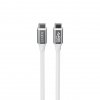 Kabel Havit Typ C-Typ C CB6290 (biały/szary; 100cm)