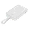 Powerbank Baseus Magnetic Mini Air Wireless 10000mAh 20W+kabel lightning (biały)