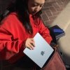 Apple 13-inch MacBook Air: Apple M4 chip with 10-core CPU and 8-core GPU, 16GB, 256GB SSD - Sky Blue
