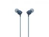 Słuchawki JBL T110 (niebieskie, z mikrofonem)