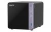 Qnap TS-432X-4G, Tower, 4 x 2.5/3.5 SATA, AnnapurnaLabs Alpine AL524 4C, 4GB (Max. 16GB) DDR4 SODIMM, 2 x 2.5GbE, 1 
