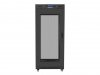 LANBERG SZAFA STOJĄCA RACK 19 27U 600X600 DRZWI PERFOROWANE LCD CZARNA (FLAT PACK) FF01-6627-23BL