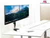 Maclean Uchwyt biurkowy do dwóch monitorów LCD MC-714 13-27 8kg aluminiowy
