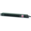 Techly Listwa zasilająca Rack 19 cali do UPS 250V/10A, 10 gniazd, 2m   czarna