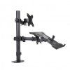 ART Uchwyt biurkowy do monitora LED/LCD 13-32 + notebooka L-24