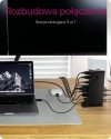 IcyBox IB-DK2241AC USB,HDMI,LAN,DVI-I,Mic