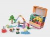 Marioinex Klocki konstrukcyjne Waffle mini pastel 300 elementów