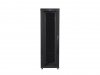 Lanberg Szafa instalacyjna rack stojąca 19 42U 800x1200 czarna, drzwi szklane LCD (Flat pack)