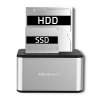 Qoltec Stacja dokująca dysków 2xHDD/SSD | 2.5/3.5 SATA | USB 3.0 |    Klonowanie