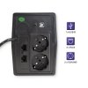 Qoltec Zasilacz awaryjny UPS | Monolith | 1000VA | 600W | LCD | USB |   RJ45