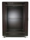 Extralink Szafa rack 27U 600x1000mm czarna stojąca