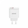 Savio Ładowarka sieciowa USB Quick Charge, Power Delivery 3.0, 30W, LA-06