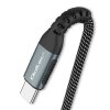 Qoltec Kabel USB 2.0 typ C | USB 2.0 typ C 100W | QC 3.0| PD | 1.5m |   Czarny
