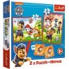 Trefl Puzzle 2w1 memos Psia ekipa w akcji, Psi Patrol