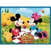 Trefl Puzzle 2w1 memos Poznaj bohaterów Disneya