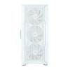 Zalman Obudowa I3 Neo ATX Mid Tower RGB 4xwentylator, biała