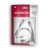 AXAGON BUCM32-CF15AB Kabel przedłużacz Gen2 USB-C - USB-C 1.5m, 5A, 20Gbps, PD 240W, oplot, czarny