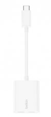 Belkin Adapter Dual USB-C Audio + Charge Rockstar białe