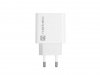 Natec Ładowarka sieciowa Ribera 1x USB-A + 1x USB-C 20W Biała