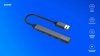 Savio Hub 4 porty USB-A - 3 x USB-A 2.0, 1 x USB-A 3.0, 5 Gbps, Aluminium, AK-70