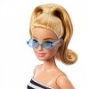 Mattel Lalka Barbie Fashionistas top w biało-czarne paski