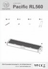 Thermaltake Chłodzenie wodne - Pacific RL560 radiator (560mm, 5x G 1/4, miedź) - Czarne