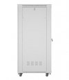 Lanberg Szafa stojąca rack 19'' 42U 800x1000 szara drzwi szkalne flat pack