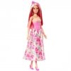 Mattel Lalka Barbie Księżniczka z długimi włosami, różowo-blond