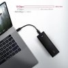 AXAGON EEM2-UB2 Obudowa zewnętrzna aluminiowa, USB-C 3.2 Gen 2 - M.2 NVMe SSD, długość 42 do 80 mm Czarna