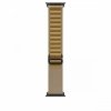 Apple Opaska Alpine w kolorze beżu do koperty 49 mm - rozmiar M - elementy z tytanu w kolorze czarnym