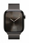 Apple Watch Series 10 GPS + Cellular, koperta 46 mm z tytanu w kolorze łupkowym z bransoletą mediolańską w kolorze łupkowym - ro