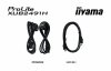 IIYAMA Monitor 24 cale XUB2491H-B1 IPS, HDMI, DP, 2x2W, HAS, Pivot