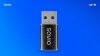 Savio Adapter USB-C 3.1 (F) - USB-A 3.1 (M)  AK-81