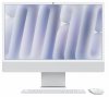 Apple iMac 24 cale: M4 10/10, 16GB, 512GB SSD - Srebrny