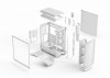 Fractal Design Obudowa Meshify 3 Ambience ProRGB White TG Clear
