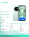 TECNO Smartfon Spark 30C 4/128 Magic Skin Green