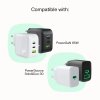 Green Cell Kabel USB-C-USB-C PowerStream 100W oplot 1,2m biały