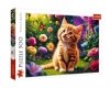 Trefl Puzzle 500 elementów Uroczy kotek