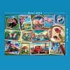 Trefl Puzzle 300 elementów EasyPiece Znaczki pocztowe; dla seniora