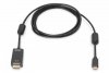 Digitus Kabel USB Type-C/HDMI M/M USB 3.1 Gen.2 SuperSpeed+ 4K/60Hz 18Gbps 2m czarny