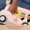Fisher Price Wooden Ciężarowka z lodami sorter kształty