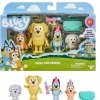 Tm Toys Zestaw figurek Bluey Przesyłka 4-pak